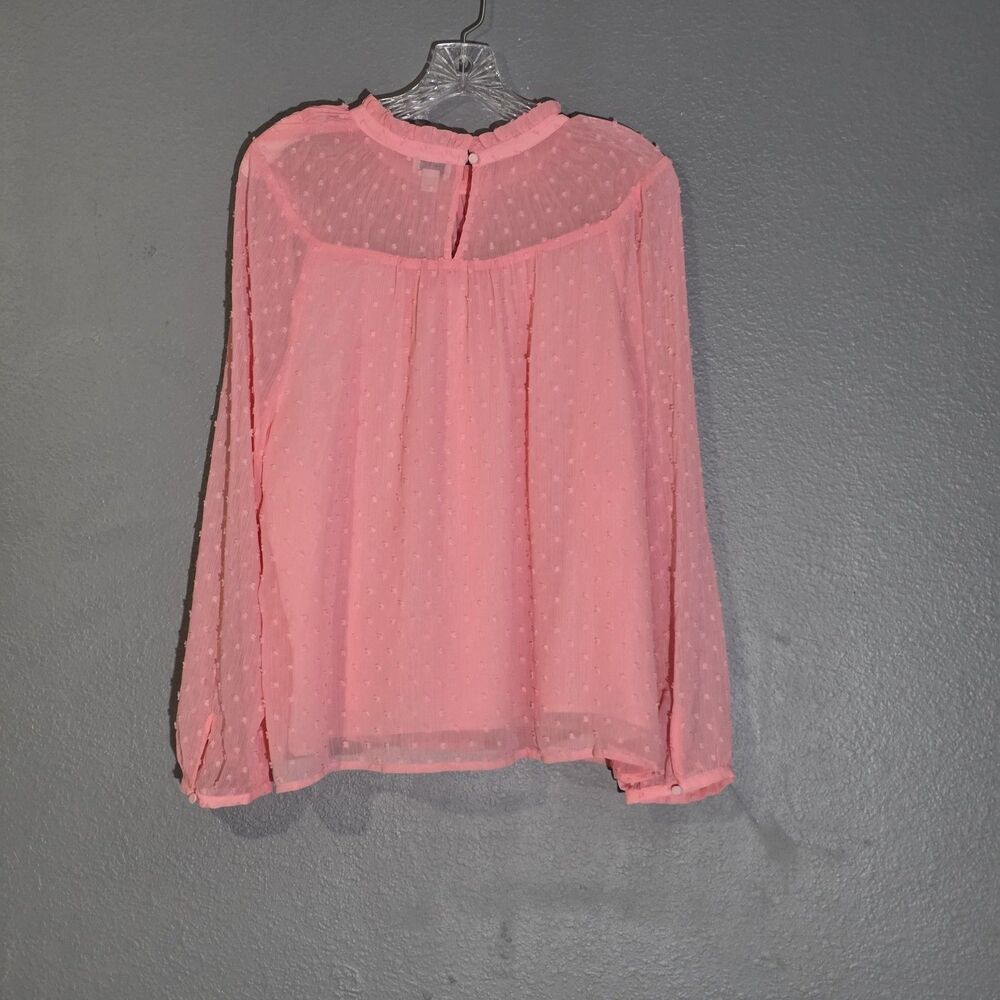 J.crew Swiss Blouse  Blouse Women's Pink Sz XL - Picture 3 of 10